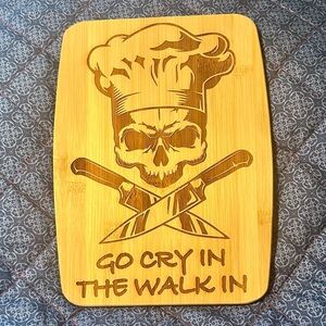 Engraved Bamboo Cutting Board